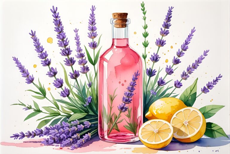 Lavendelsirup