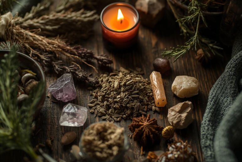 Manifestieren mit Kräutern