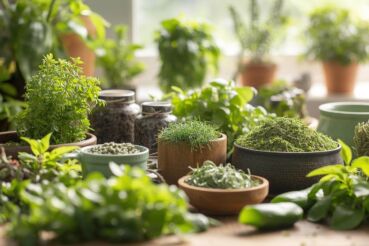 Morgenrituale mit Kräutern