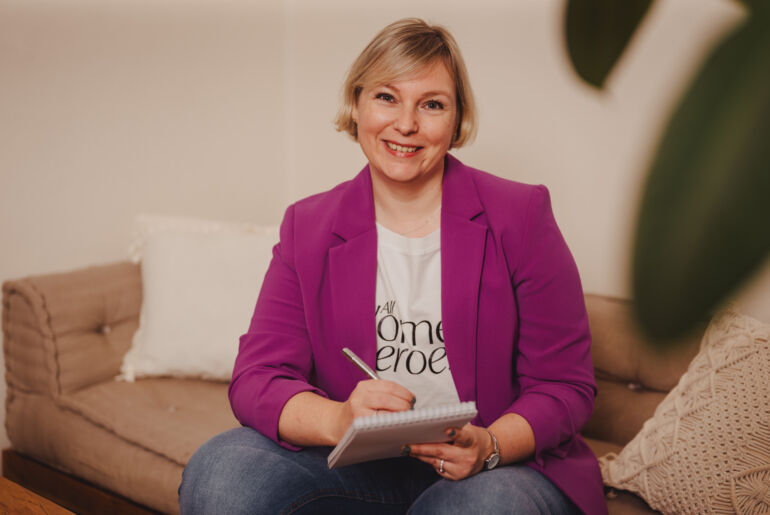 Anita Arneitz und Online Schreib Summit