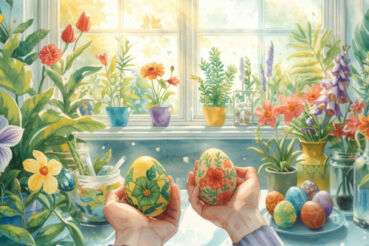 Ostereier färben mit Pflanzen