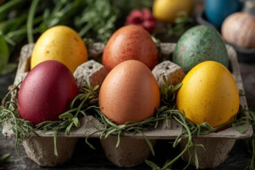 Ostereier färben mit Pflanzen