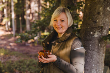 Anita Arneitz Forest Thearpy Trail Kräuterlei am Wörthersee Foto Petra Nestelbacher