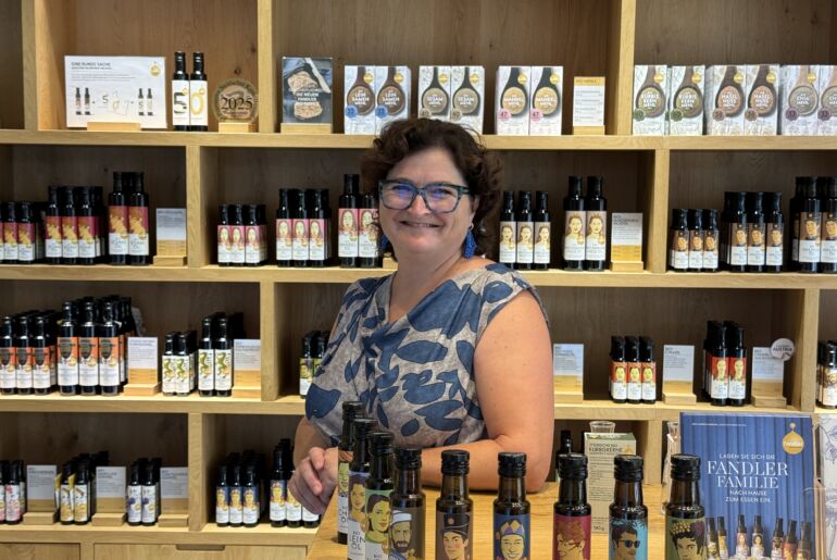 Julia Fandler führt die Ölmühle Fandler