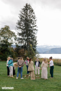 Outdoorworkshops bei Woman Kunst in Balance